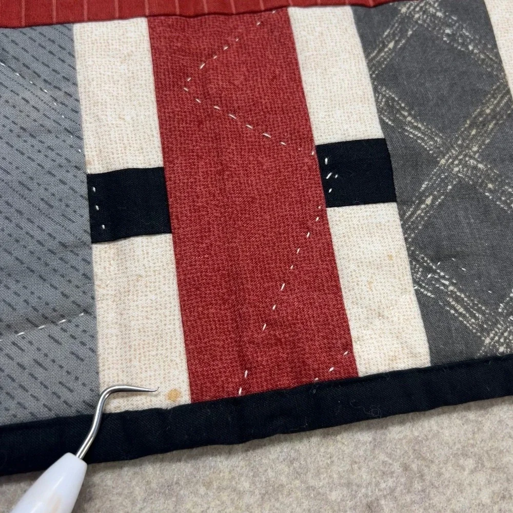Handmade Wisconsin Table Runner‎ Quilt Football Badgers Green Bay Packers Decor